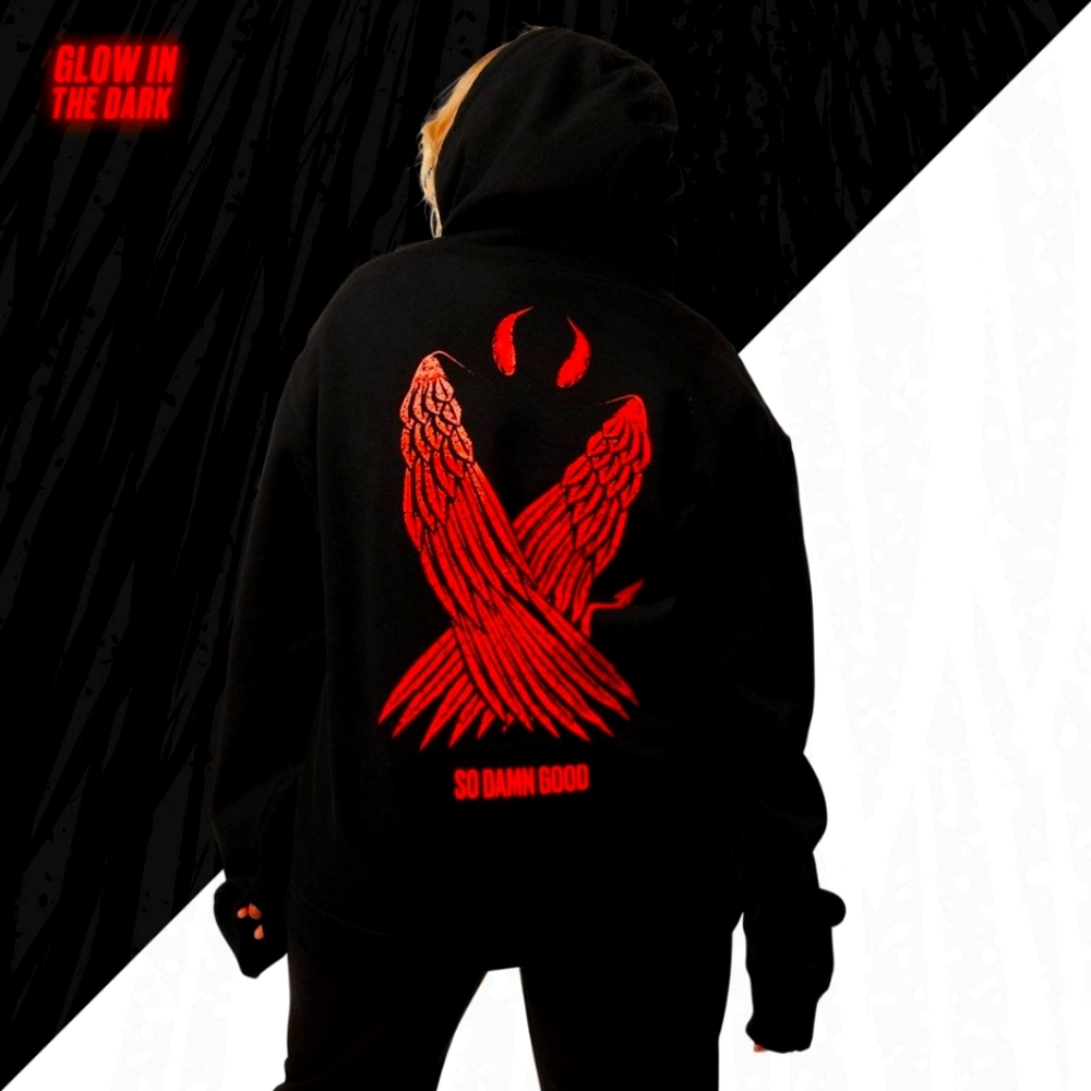 Looking for good vs evil hoodie